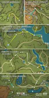 《原神》载货驼兽路线汇总分享