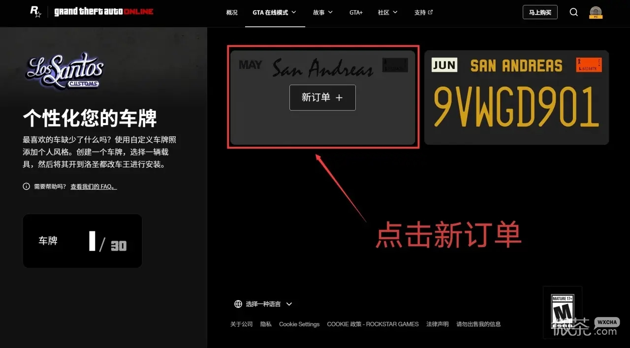 《GTA5》线上模式自定义车牌攻略