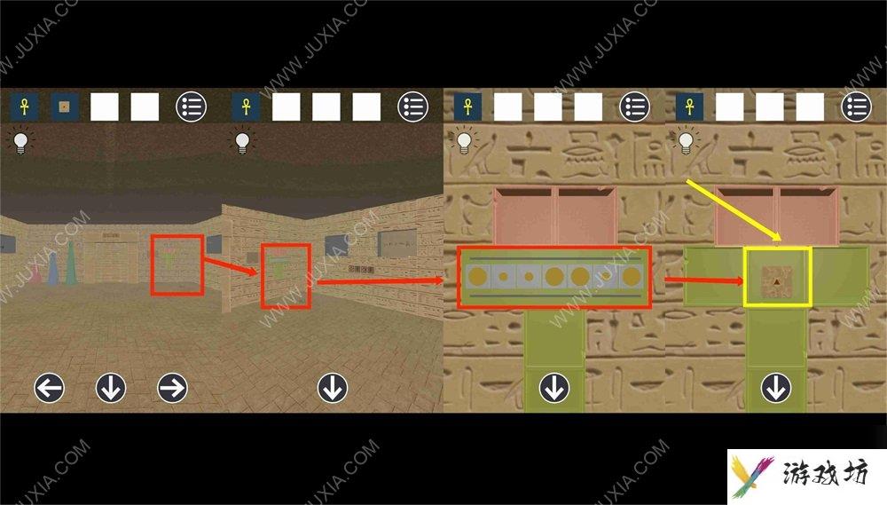 逃脱游戏古埃及金字塔攻略下 符号图案解谜攻略