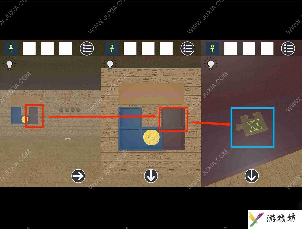 逃脱游戏古埃及金字塔攻略下 符号图案解谜攻略