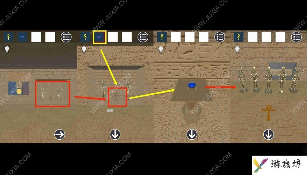 逃脱游戏古埃及金字塔攻略下 符号图案解谜攻略