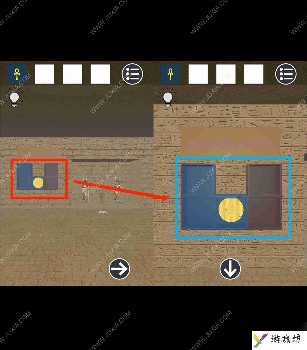 逃脱游戏古埃及金字塔攻略下 符号图案解谜攻略
