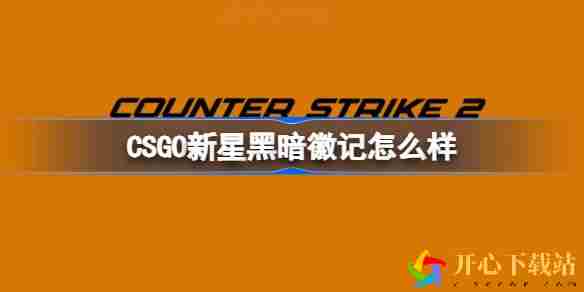 CSGO新星黑暗徽记一览